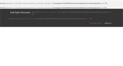 Desktop Screenshot of builtrightfab.com